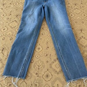 Old Navy Women's Straight Leg Blue Jeans